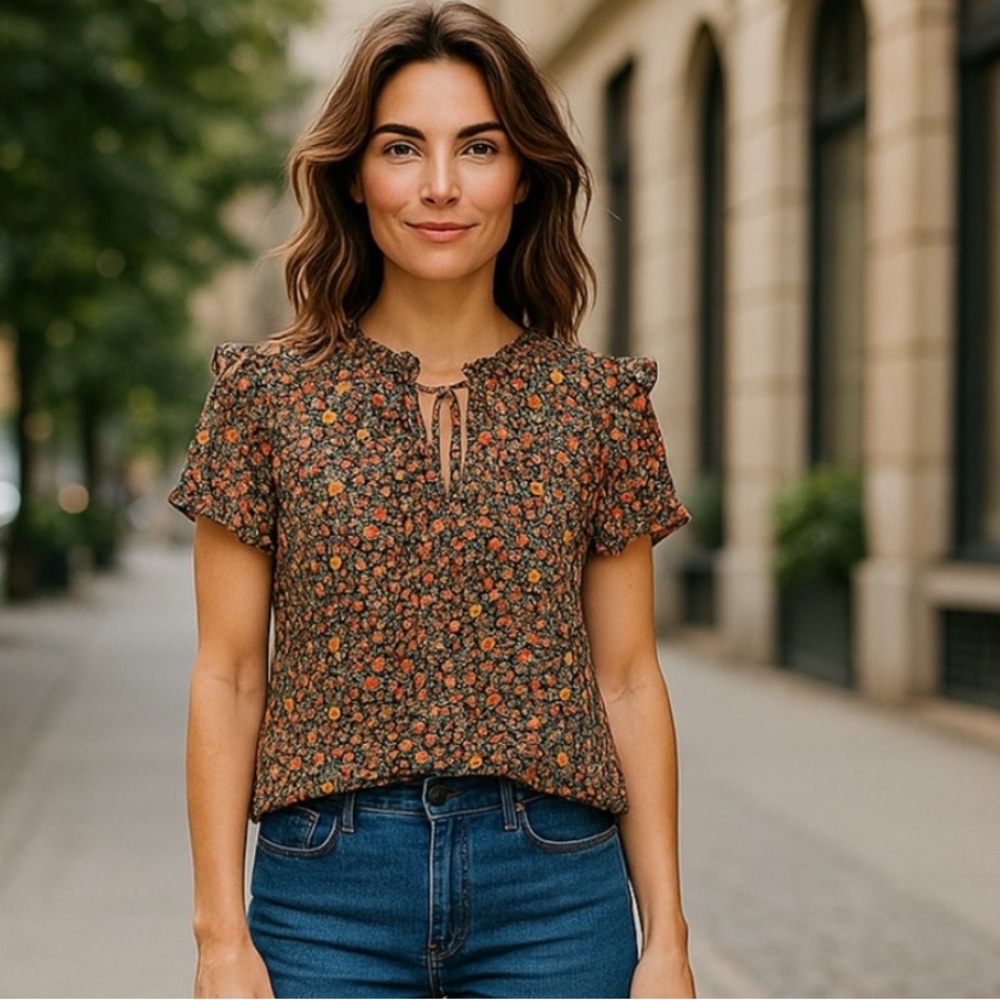 B.B Dakota by Steve Madden Floral top